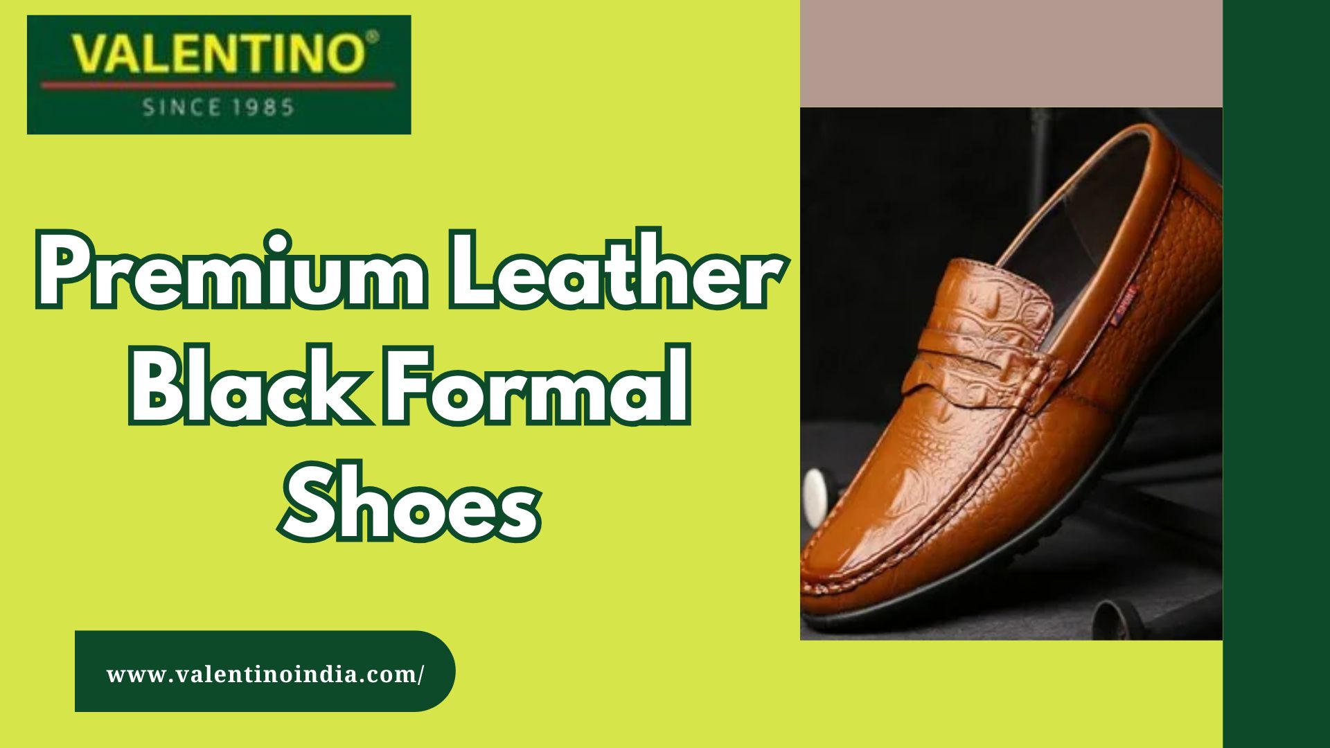 Walk with Confidence: Premium Leather Black Formal Shoes Collection
