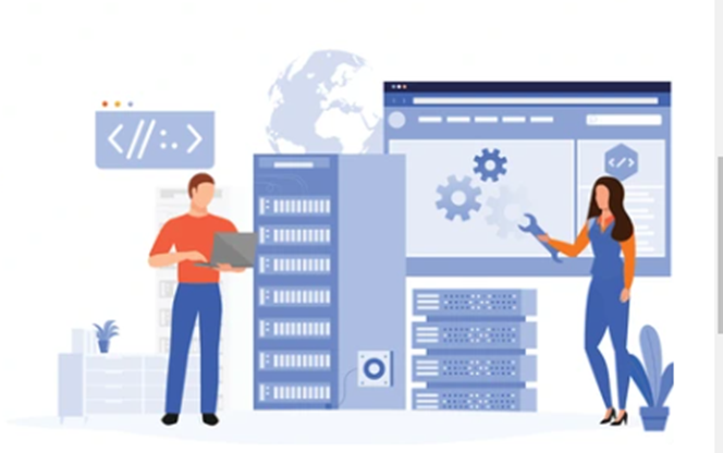 How does a website host operate?