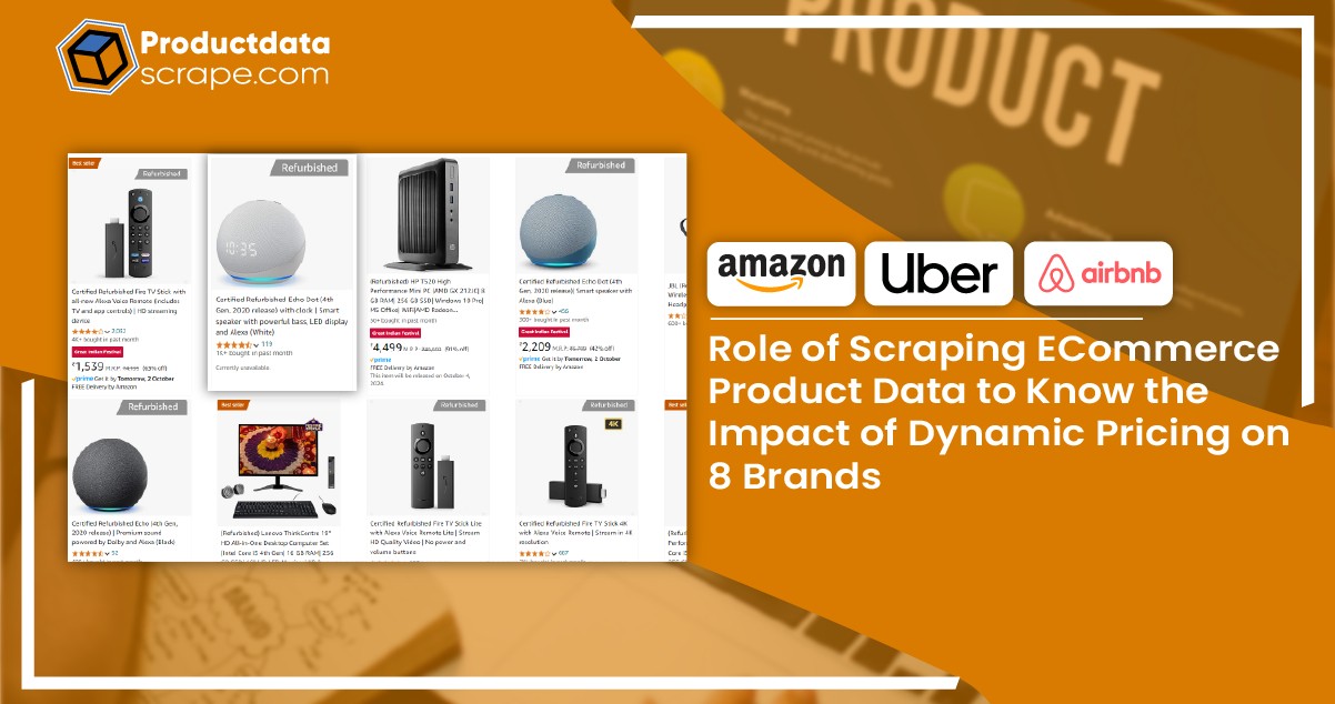 Impact of Dynamic Pricing on 8 Brands: Scraping eCommerce Product Data
