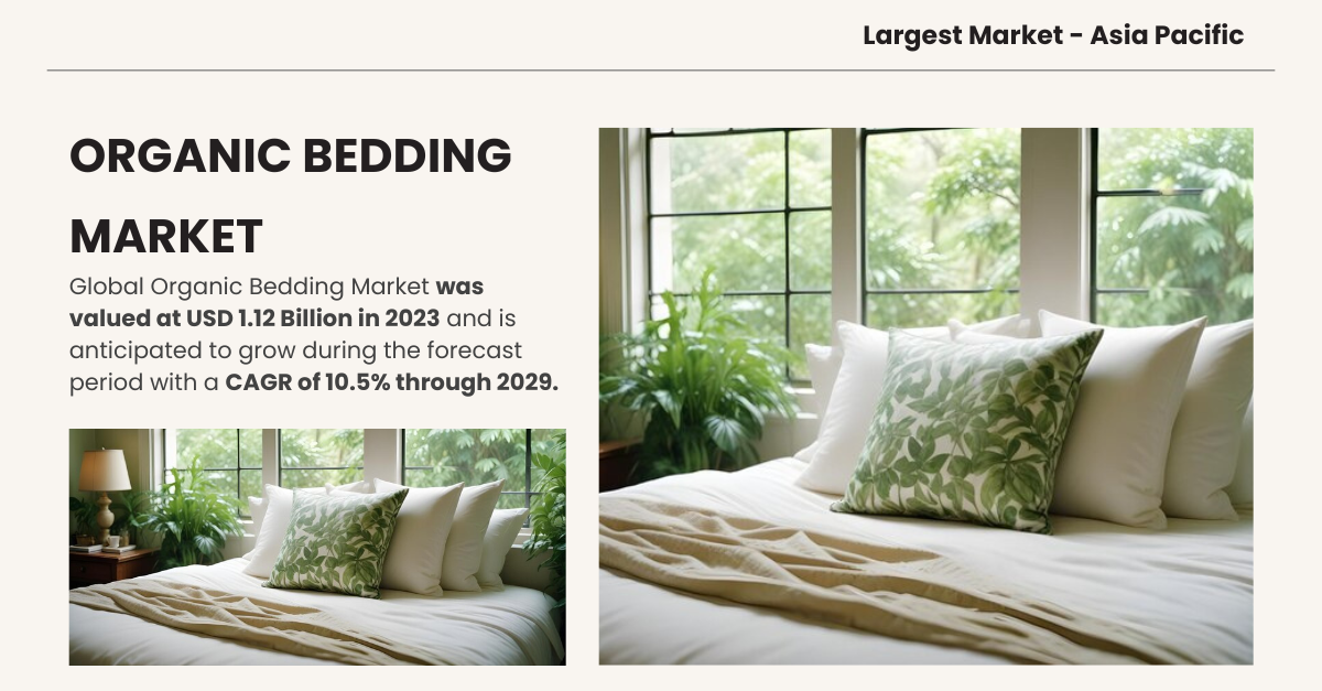Organic Bedding Market: The Rise of Key Players and Trends Valued at $1.12 Billion