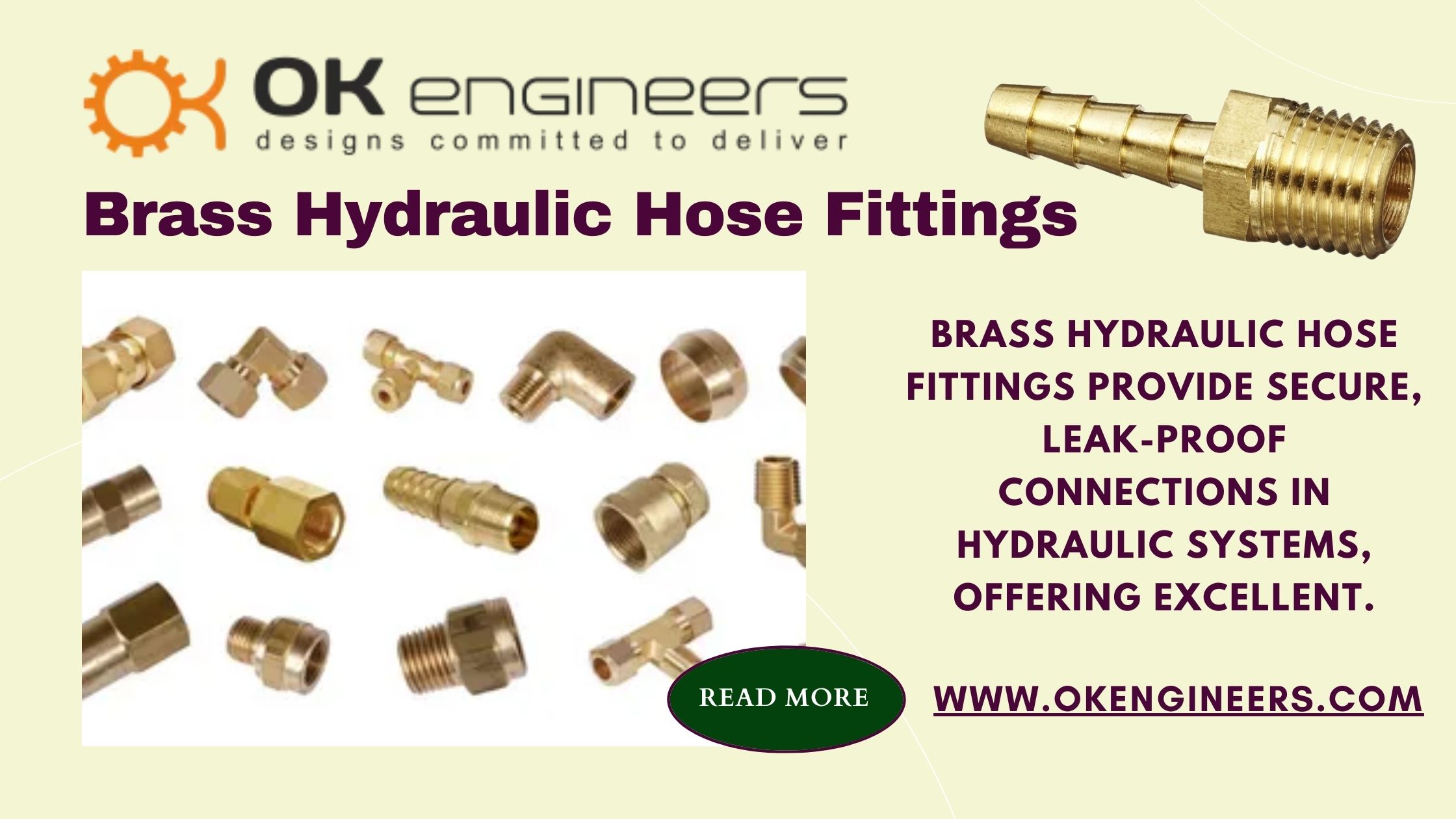 Why Brass Hydraulic Hose Fittings Are the Key to Long-Lasting Performance