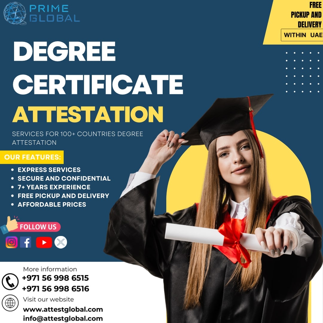 UAE Educational Certificate Attestation for Work and Study