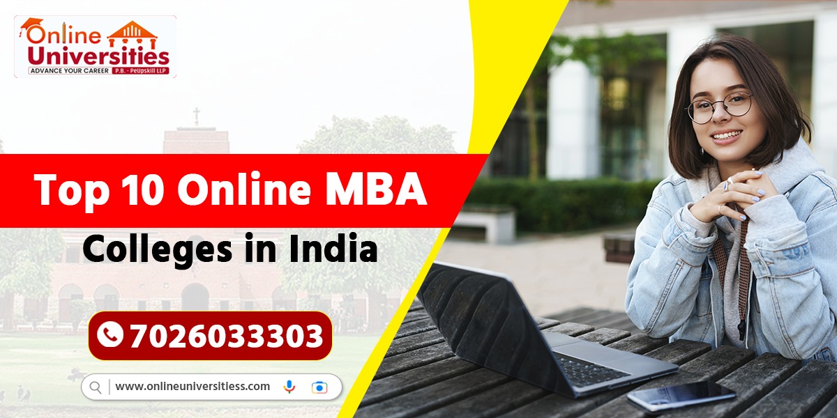 Top 10 online mba colleges in india 2024