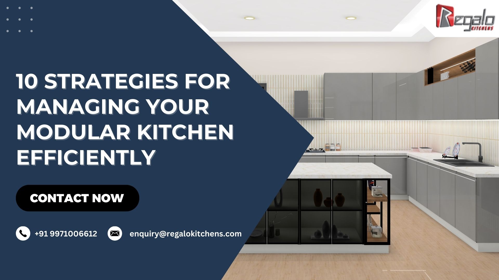 10 Strategies for Managing Your Modular Kitchen Efficiently