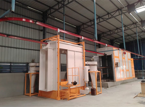 The Impact of Powder-Coating Plants on the Environment
