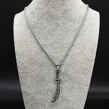 Zulfiqar Silver Necklaces: The Perfect Blend of Spirituality and Style