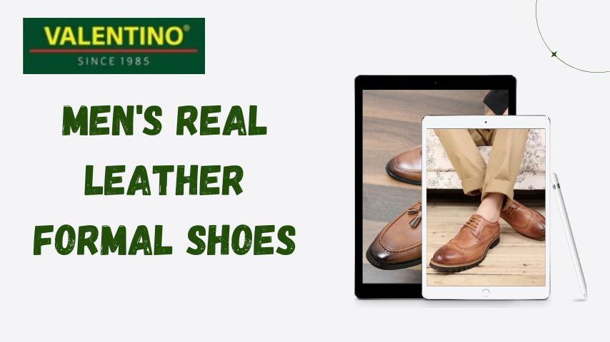 Step into Class with Men's Real Leather Formal Shoes