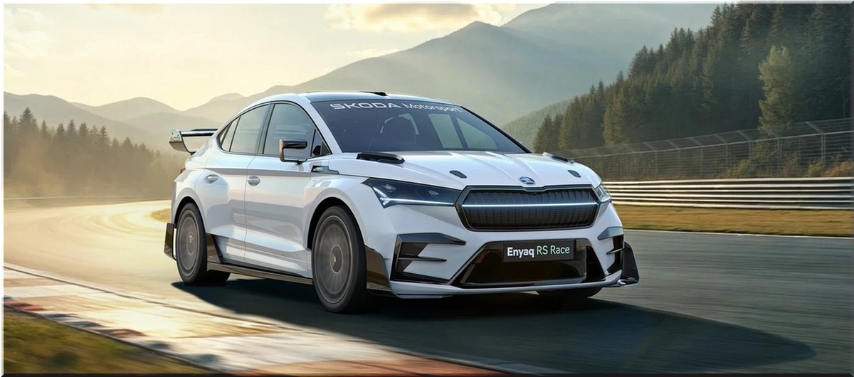 Škoda Enyaq RS Race: Speed Meets Sustainability