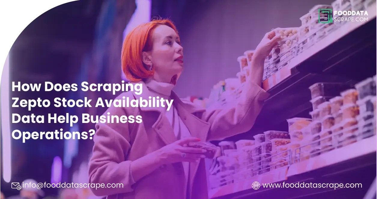 How Does Scraping Zepto Stock Availability Data Help Business Operations?
