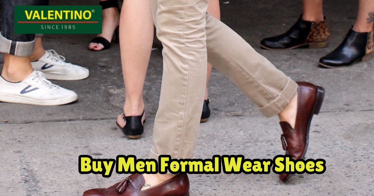 Your Wardrobe with Buy Men Formal Wear Shoes! Valentino