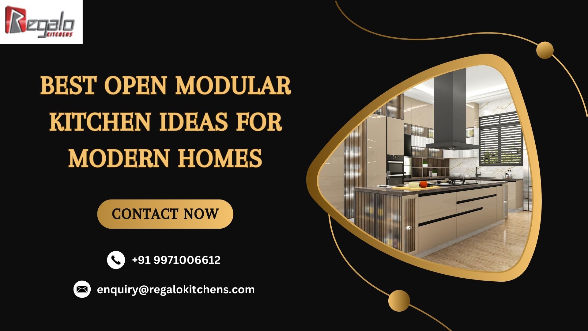 Best Open Modular Kitchen Ideas for Modern Homes