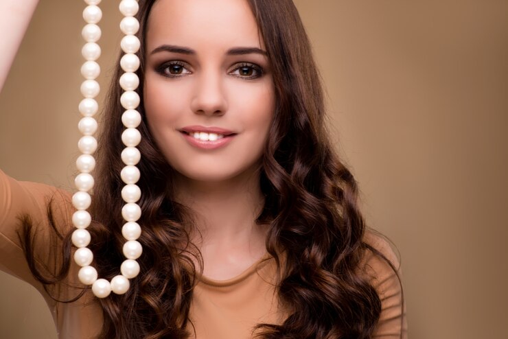 Add Sophistication with a Pearl and Rhinestone Necklace