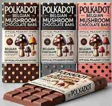 Indulge in Wellness with Polka Dot Mushroom Chocolate