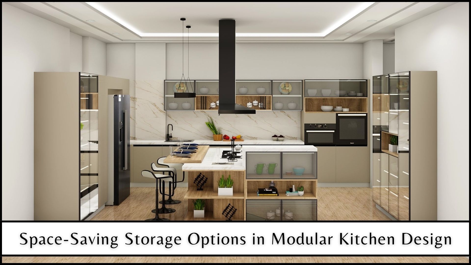Space-Saving Storage Options in Modular Kitchen Design