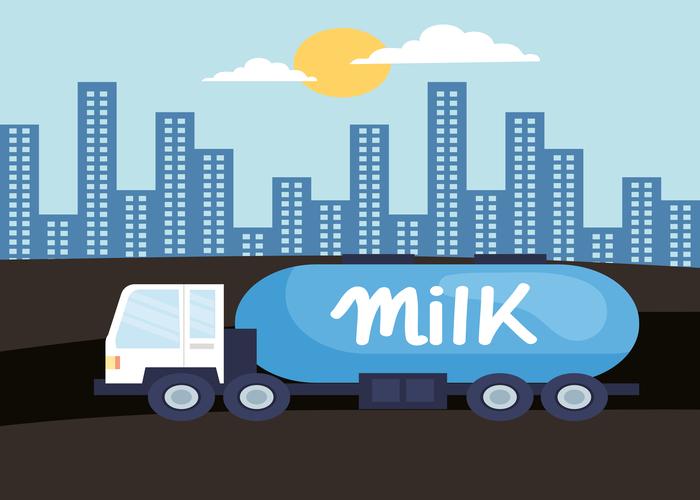 How can a subscription-based model benefit milk delivery businesses?