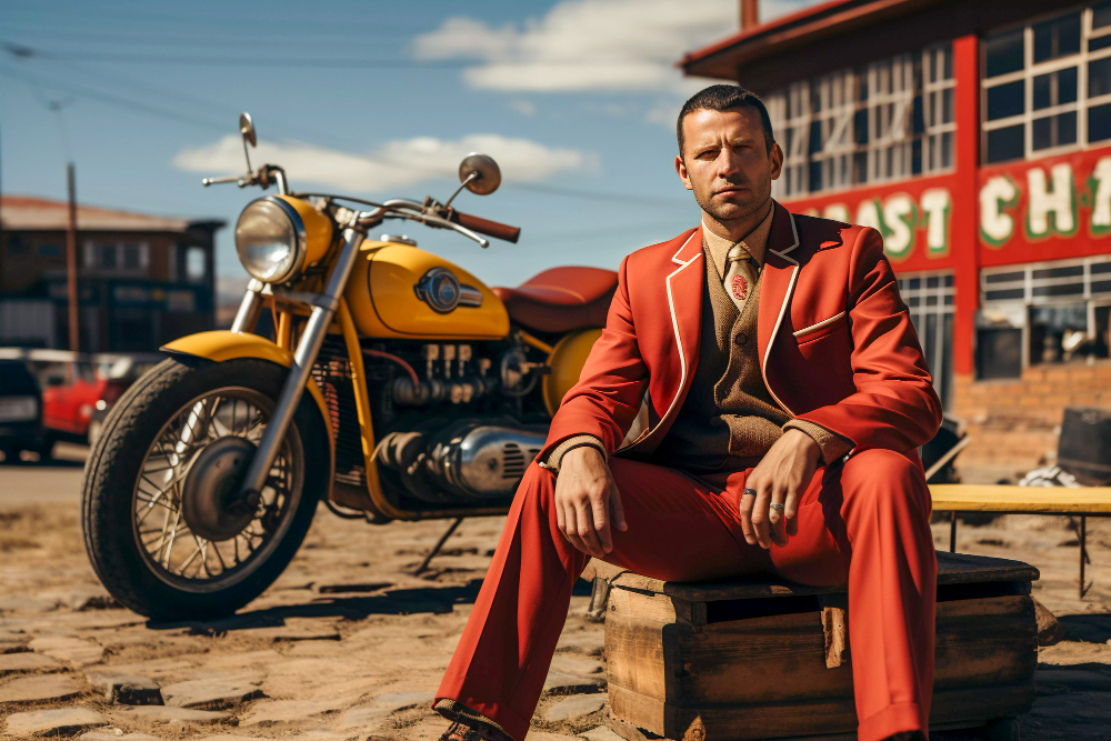 Race in Style with the Ricky Bobby Wonder Bread Jacket for a Bold Look