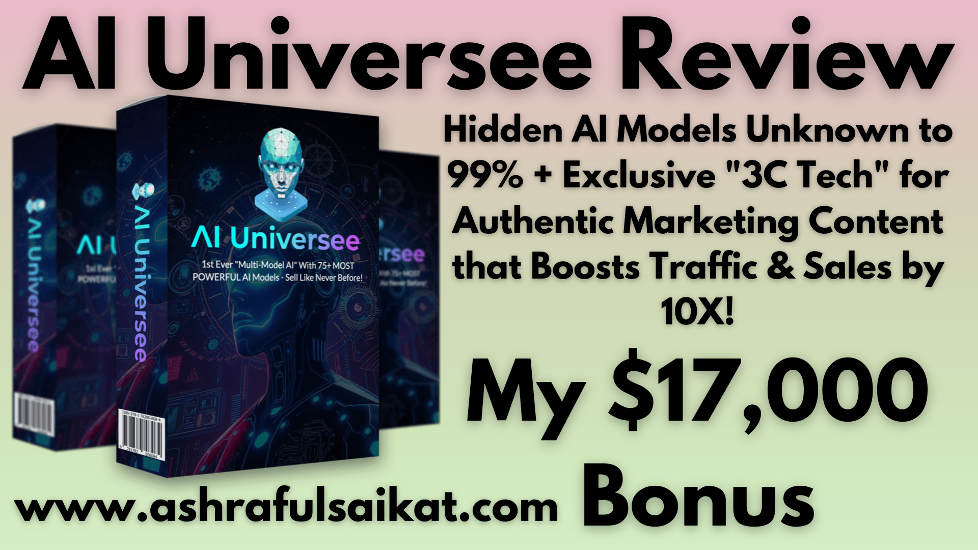AI Universee Review - Unique AI Models in Action (By Ram Rawat)