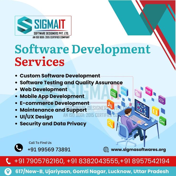 Best Software Company in Lucknow - Elevate Your Business with Sigma IT Custom Software Solutions