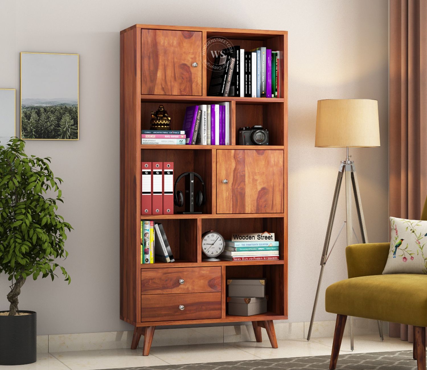 What Are the Best Materials for a Bookshelf | Wooden Street