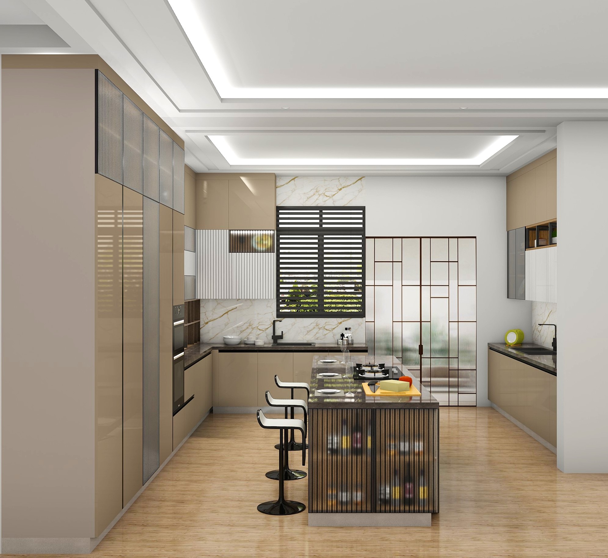 Unique Storage Options for Modular Kitchen Design