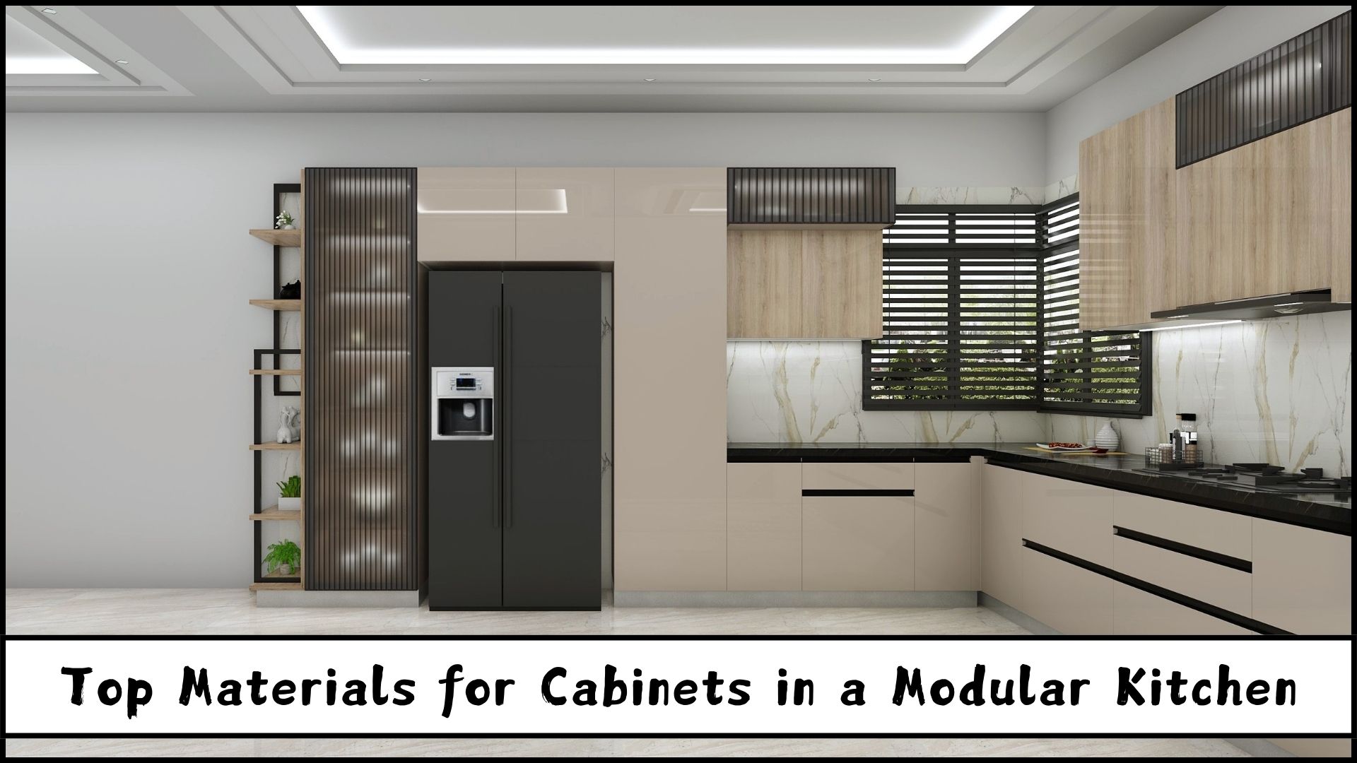 Top Materials for Cabinets in a Modular Kitchen