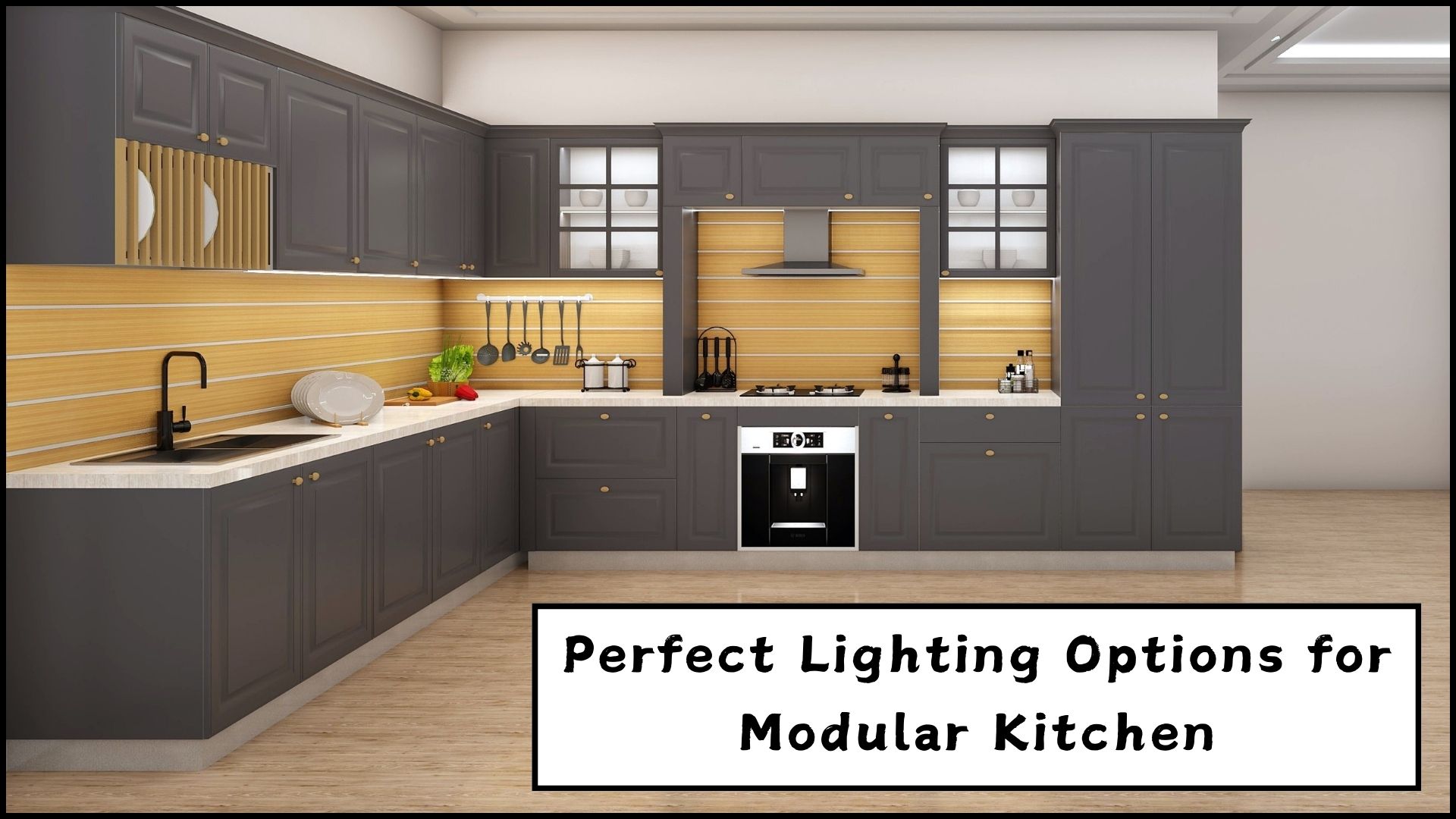 Perfect Lighting Options for Modular Kitchen