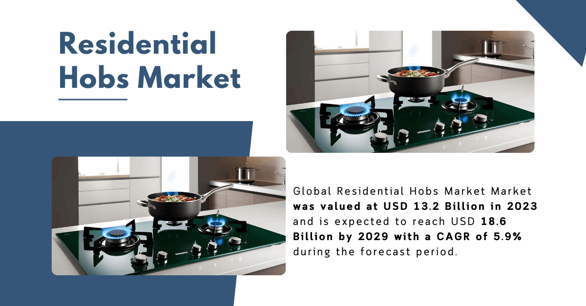 Residential Hobs Market: Latest Report Valuing at USD 13.2 Billion