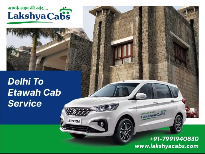 Delhi To Etawah Cab Service | Lakshya Cabs