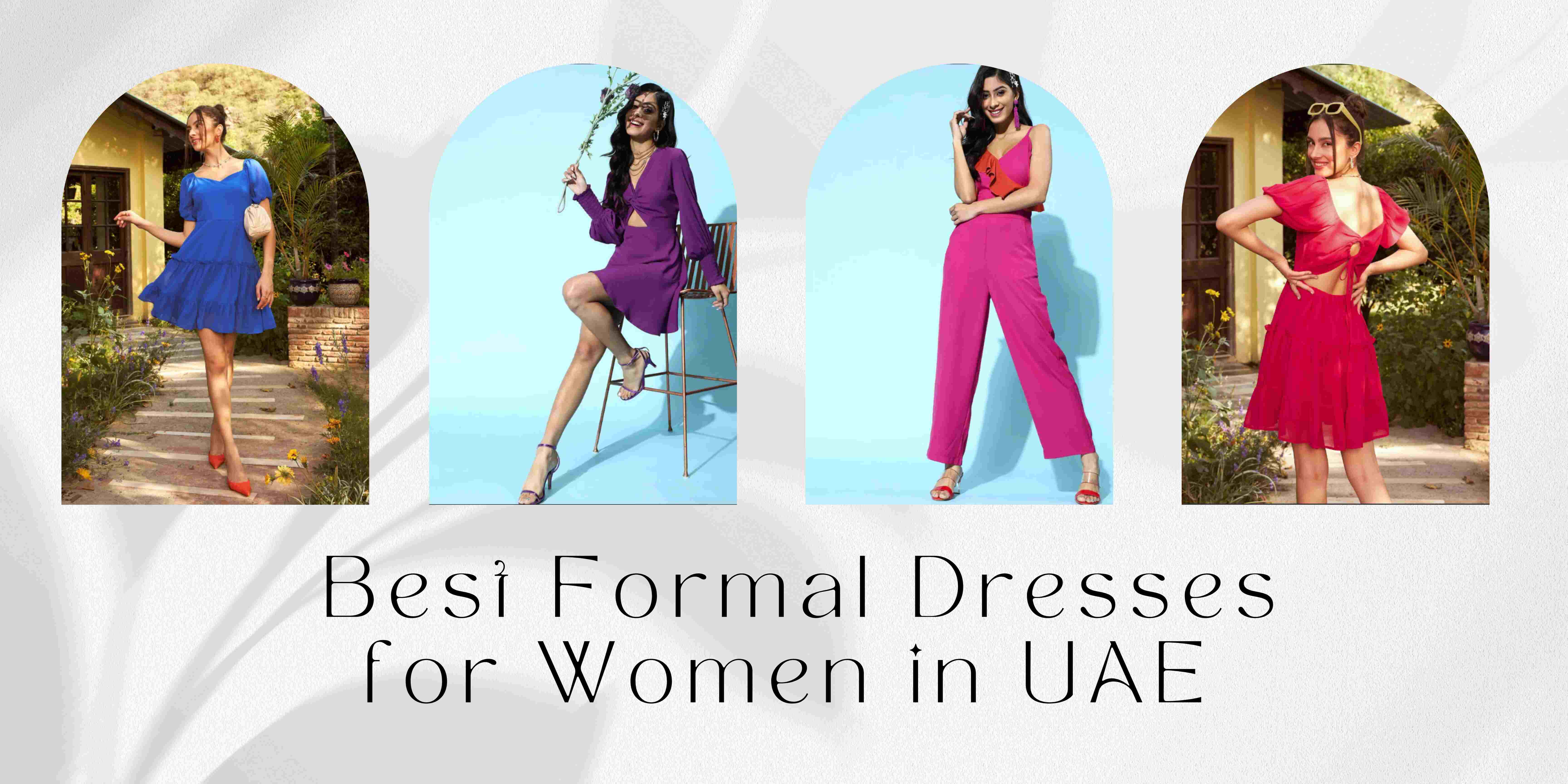 What are the Best Formal Dresses for Women in UAE?