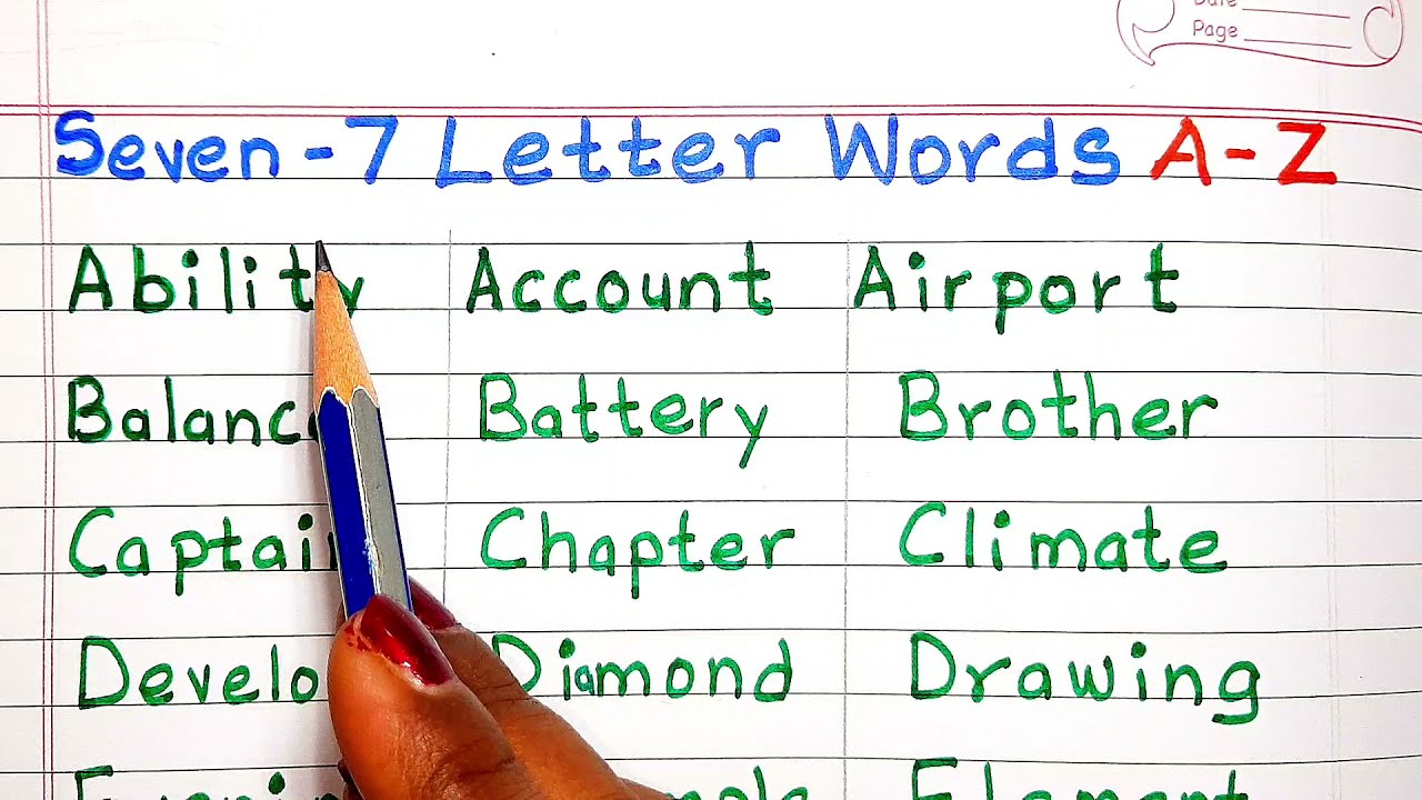 Exploring 7-Letter Words Starting with 'P'