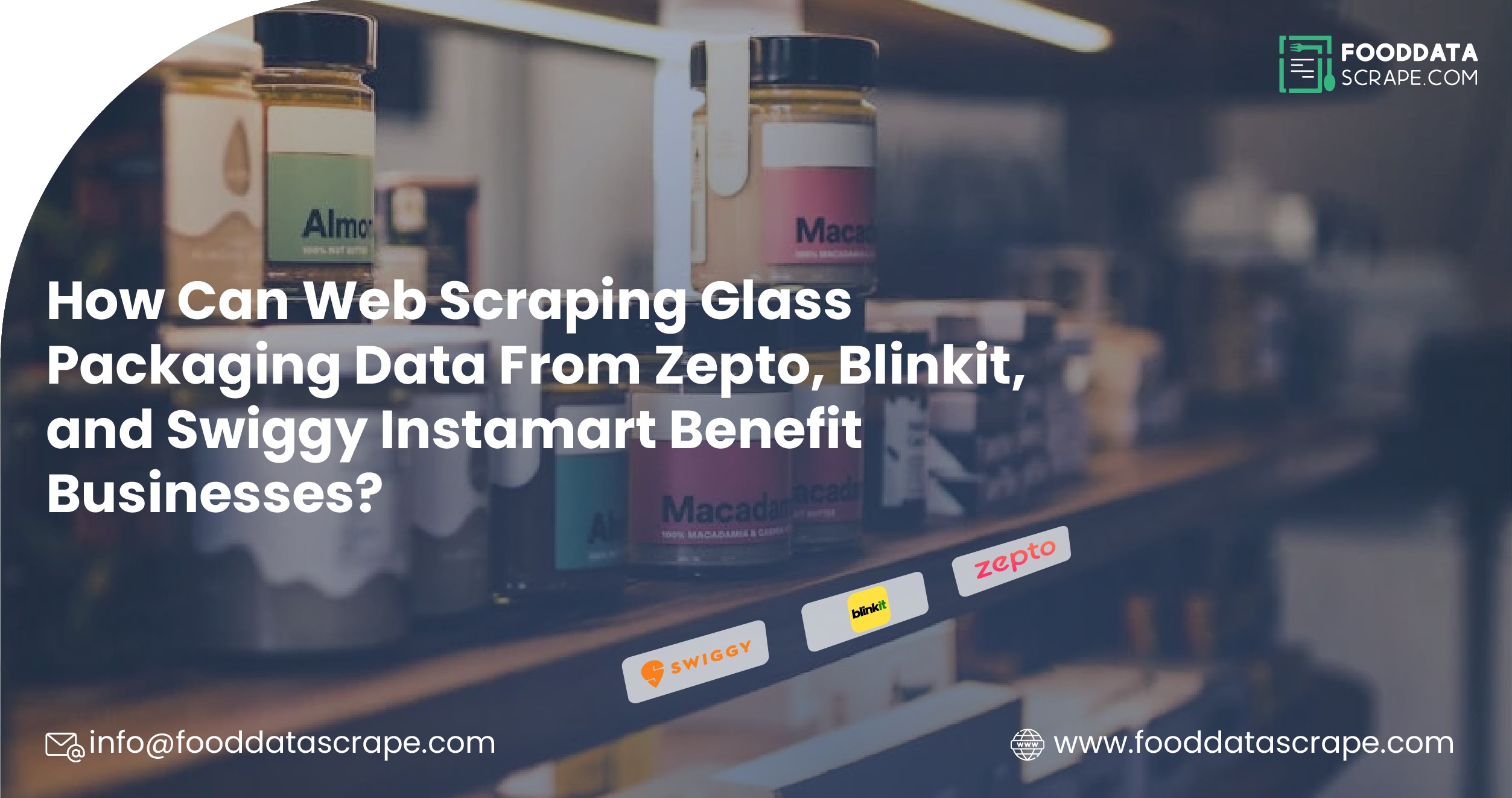 Web Scraping Glass Packaging Data From Zepto, Blinkit, and Swiggy Instamart