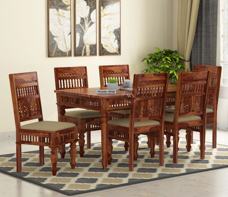 The Charm of 6 Seater Dining Table Sets: A Perfect Blend of Style and Functionality