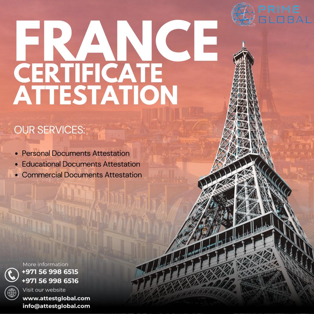 France Degree Attestation Services in UAE for Higher Education