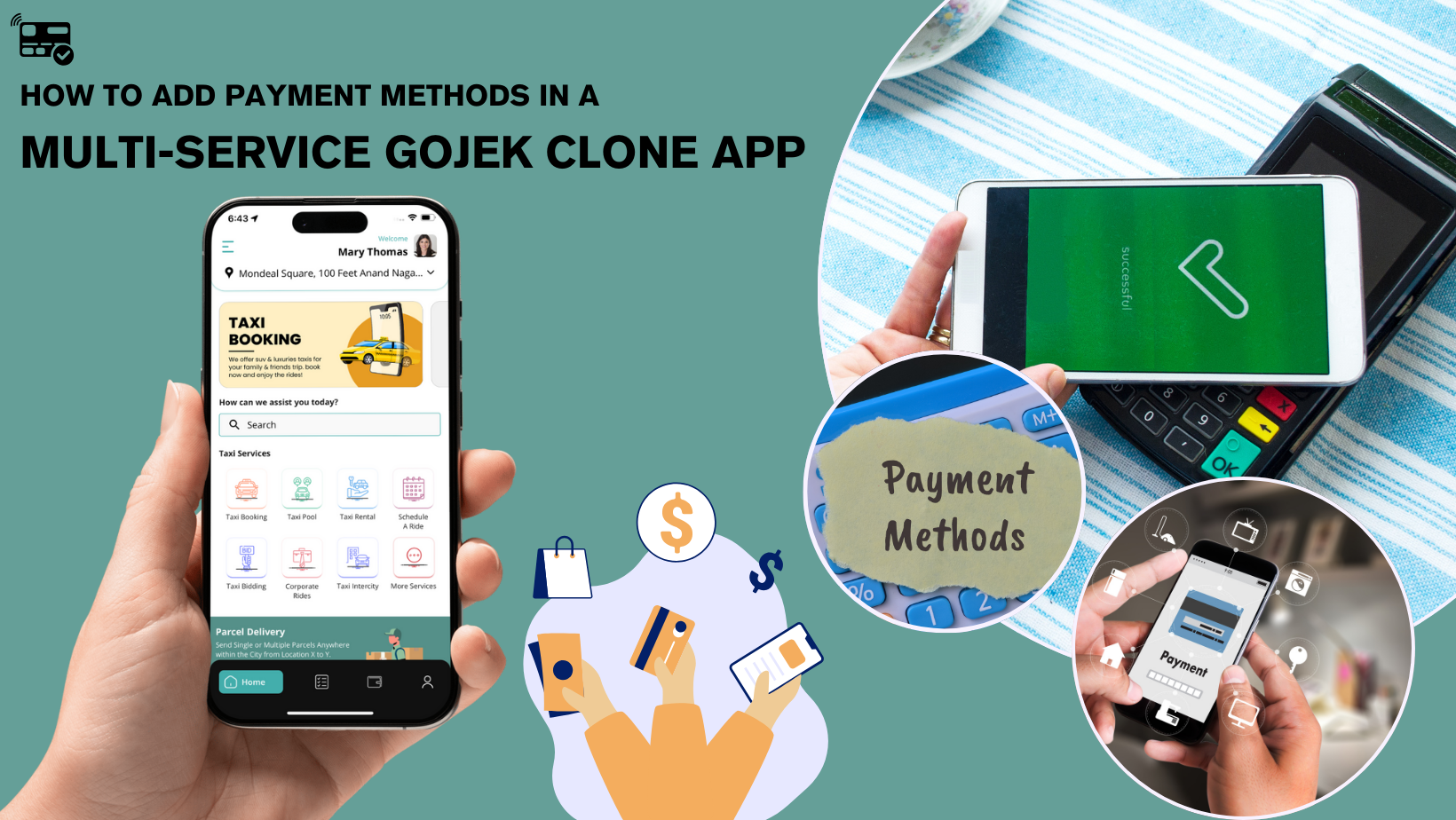 How to Add Payment Methods in a Multi-Service Gojek Clone App