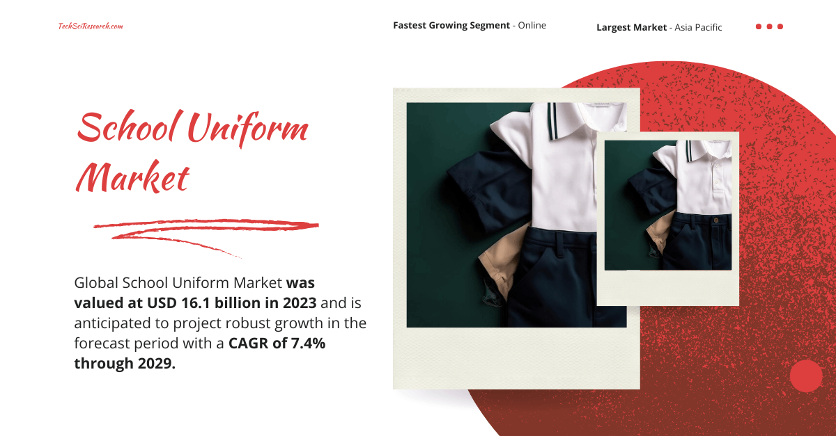 School Uniform Market Share and Forecast: 7.4% CAGR to {2029}