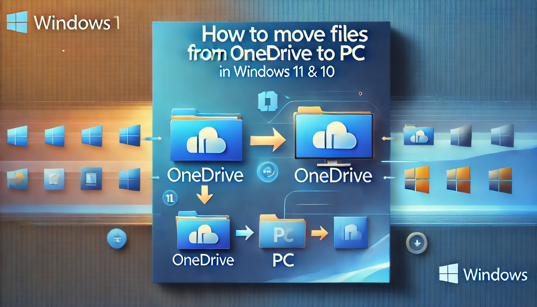 How to Move Files from OneDrive to PC in Windows 11 & 10?