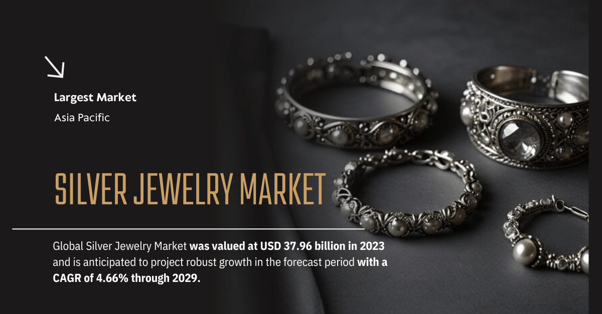 Silver Jewelry Market Industry Forecast: Global Market to Hit USD 37.96 Billion by {2029}