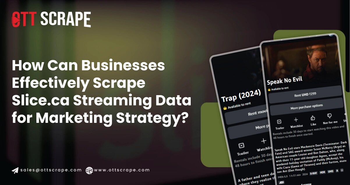Scrape Sliceca Streaming Data for Marketing Strategy