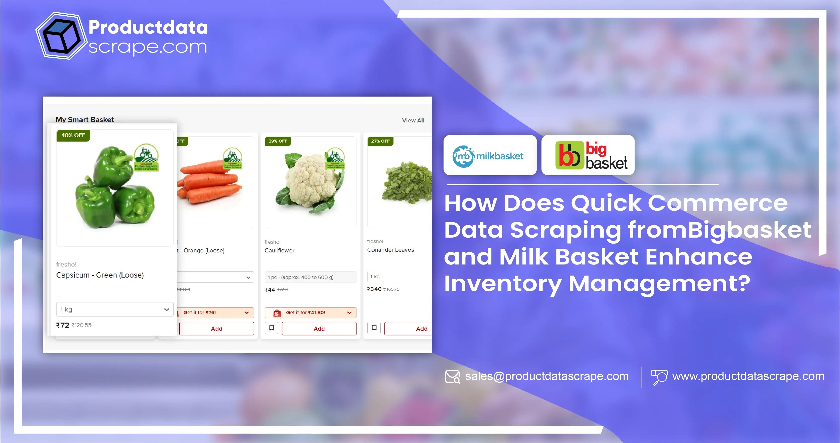 Quick Commerce Data Scraping: Bigbasket & Milk Basket Insights