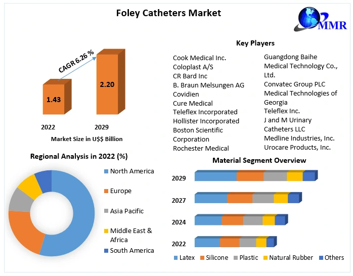 Foley Catheters Market Expansion Boosted by Technological Advancements