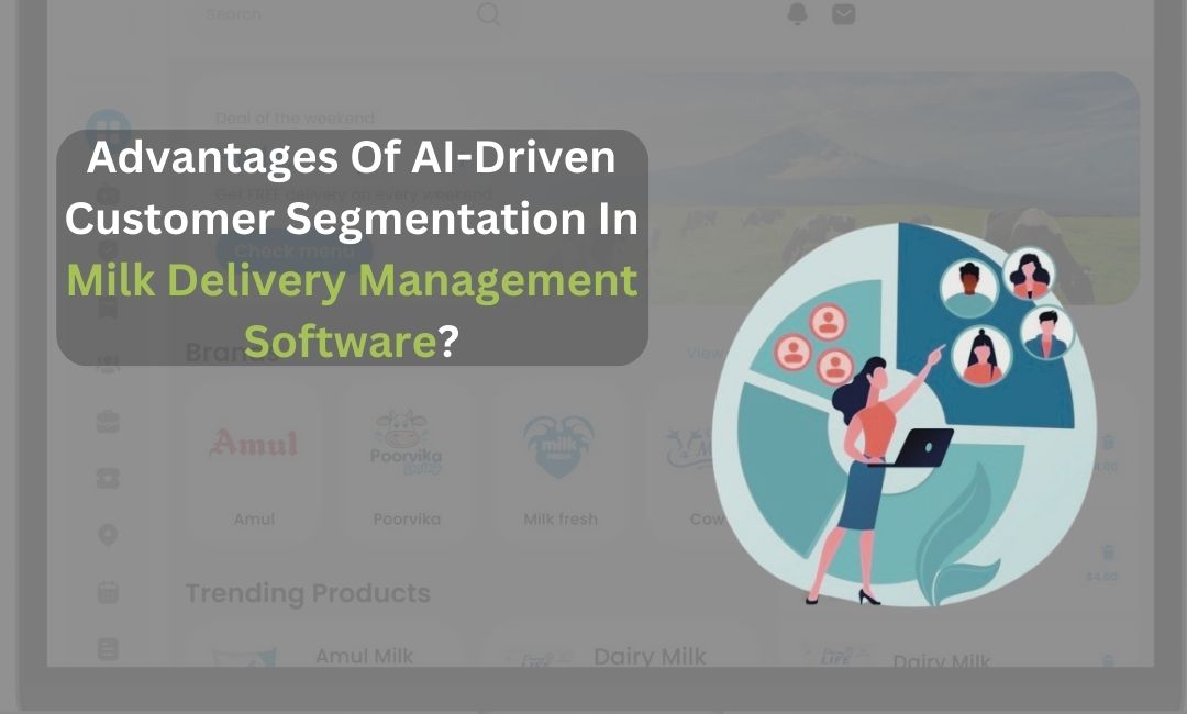 What Are The Advantages Of AI-Driven Customer Segmentation In Milk Delivery Management Software?