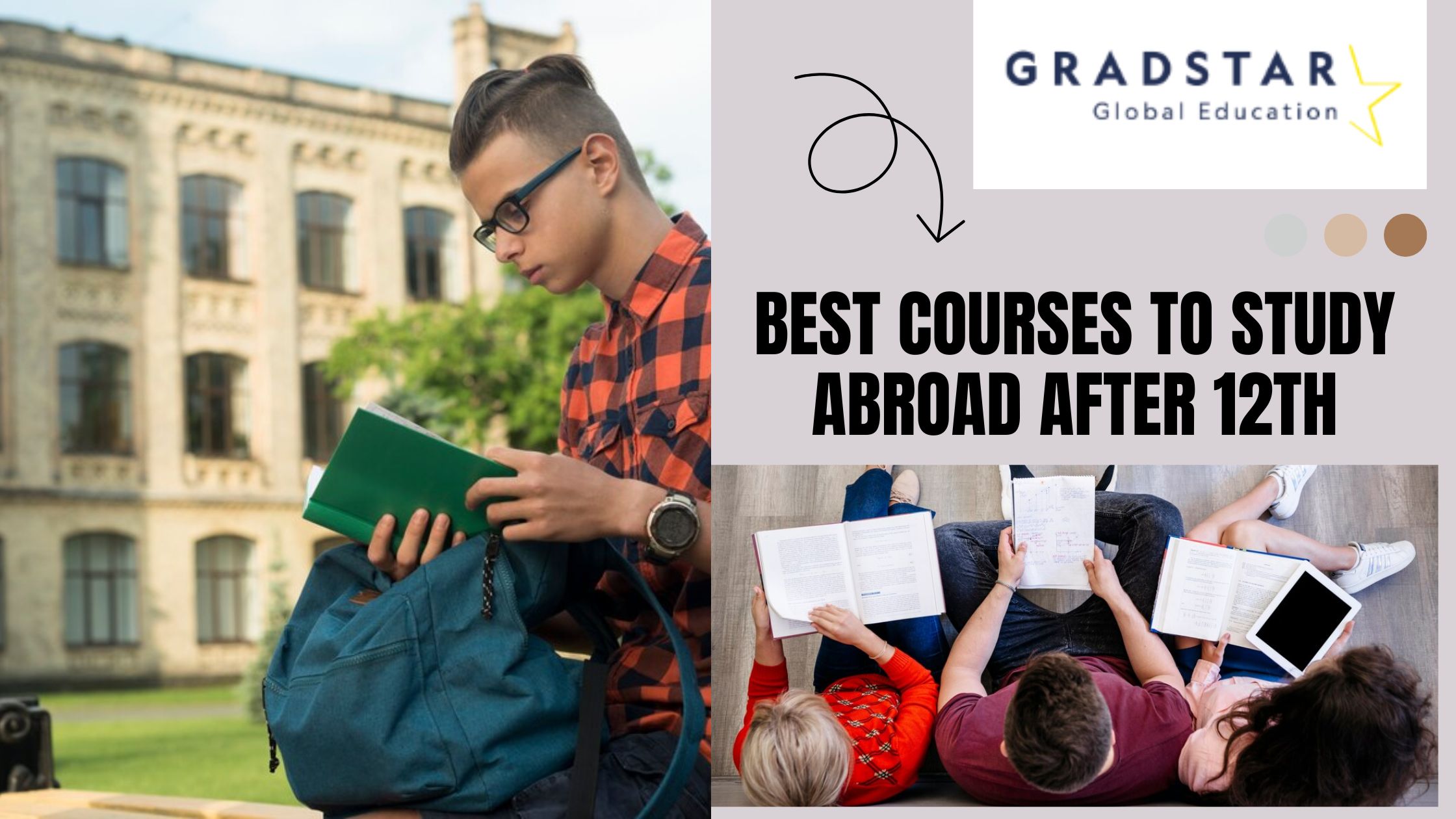 Complete List of Courses to Study Abroad after 12th Grade
