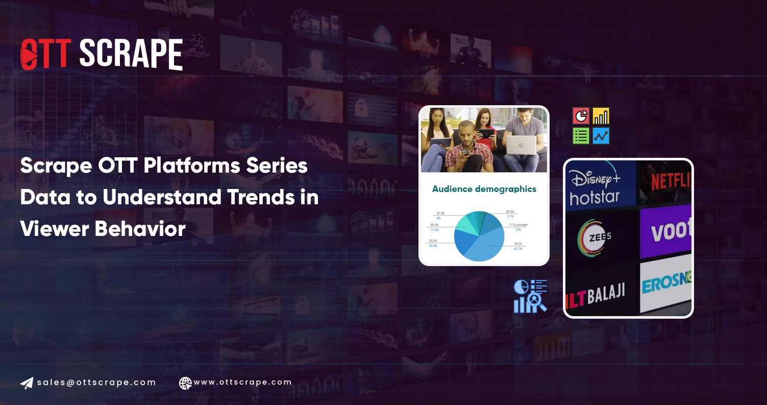 Scrape OTT Platforms Series Data to Know Trends in Viewer Behavior