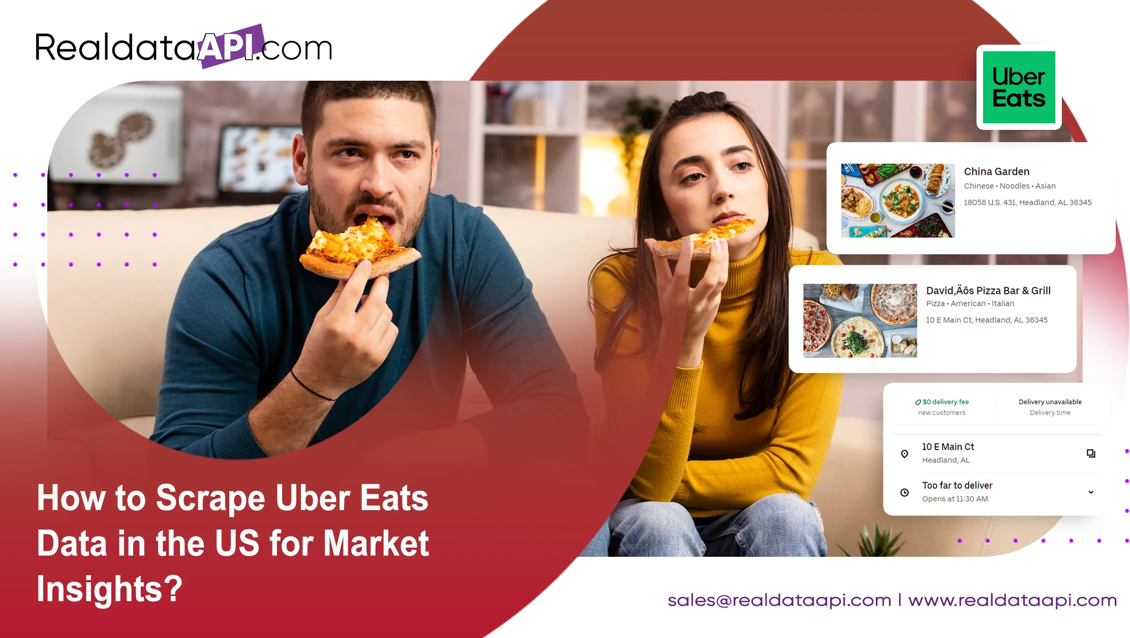 Scrape Uber Eats Data in the US for Market Insights