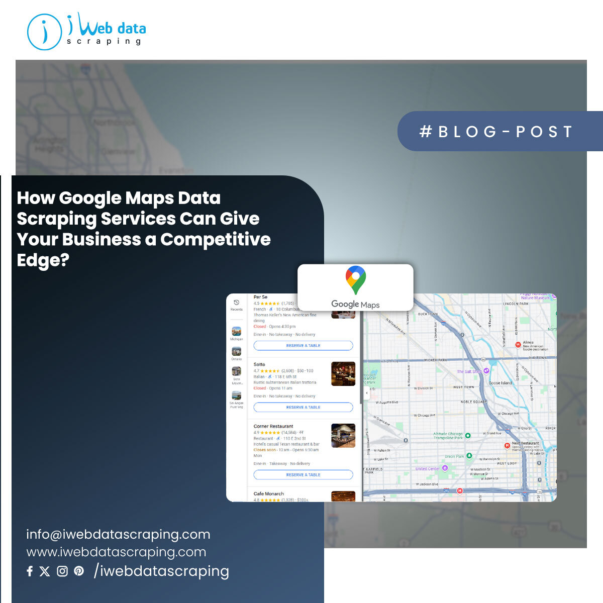 Attain Competitive Edge with Google Maps Data Scraping Services