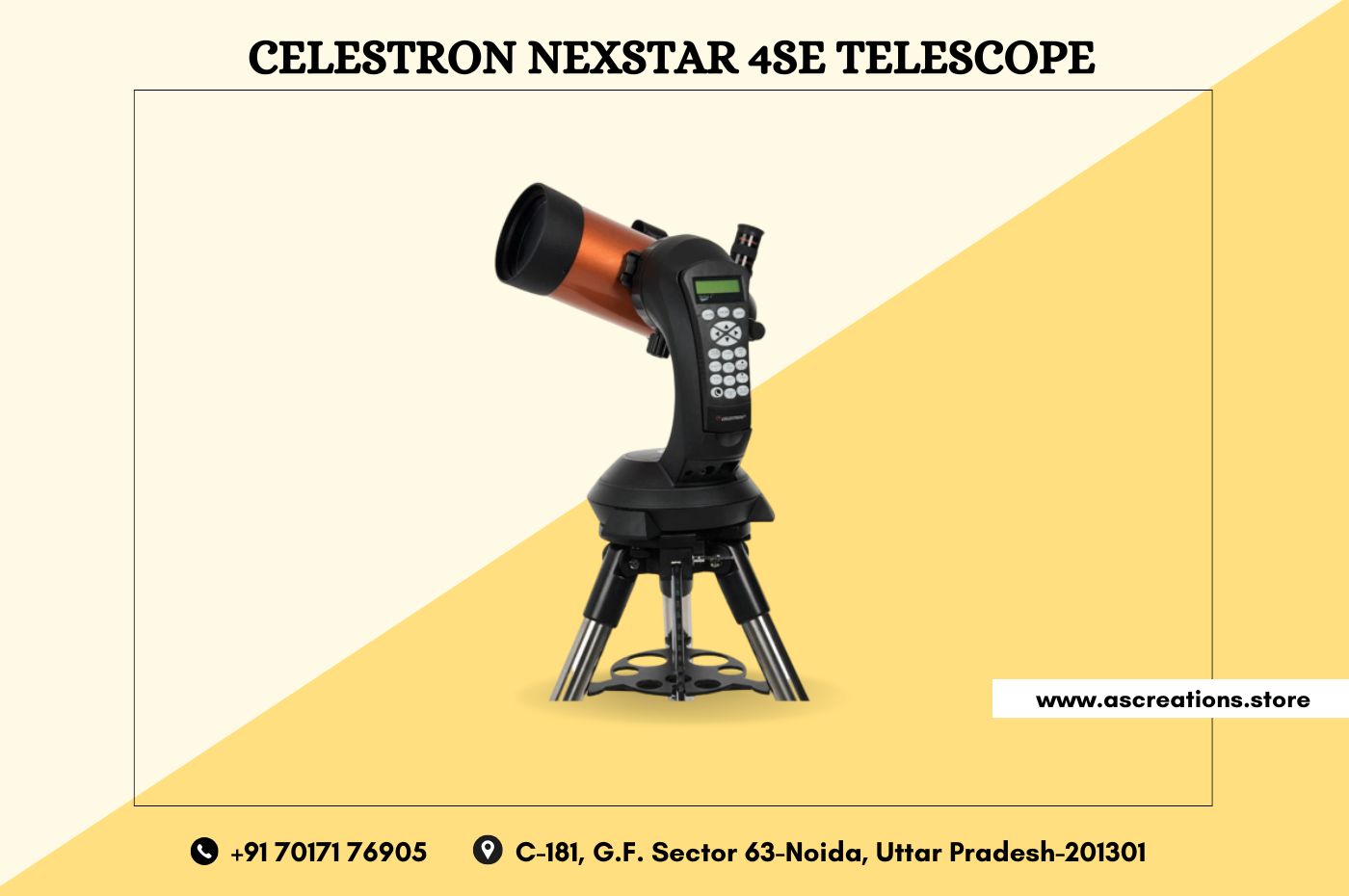 Celestron NexStar 4SE Telescope: Explore the Night Sky