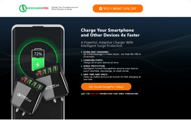 "QuickCharge Pro: Your Ultimate Fast-Charging Solution"