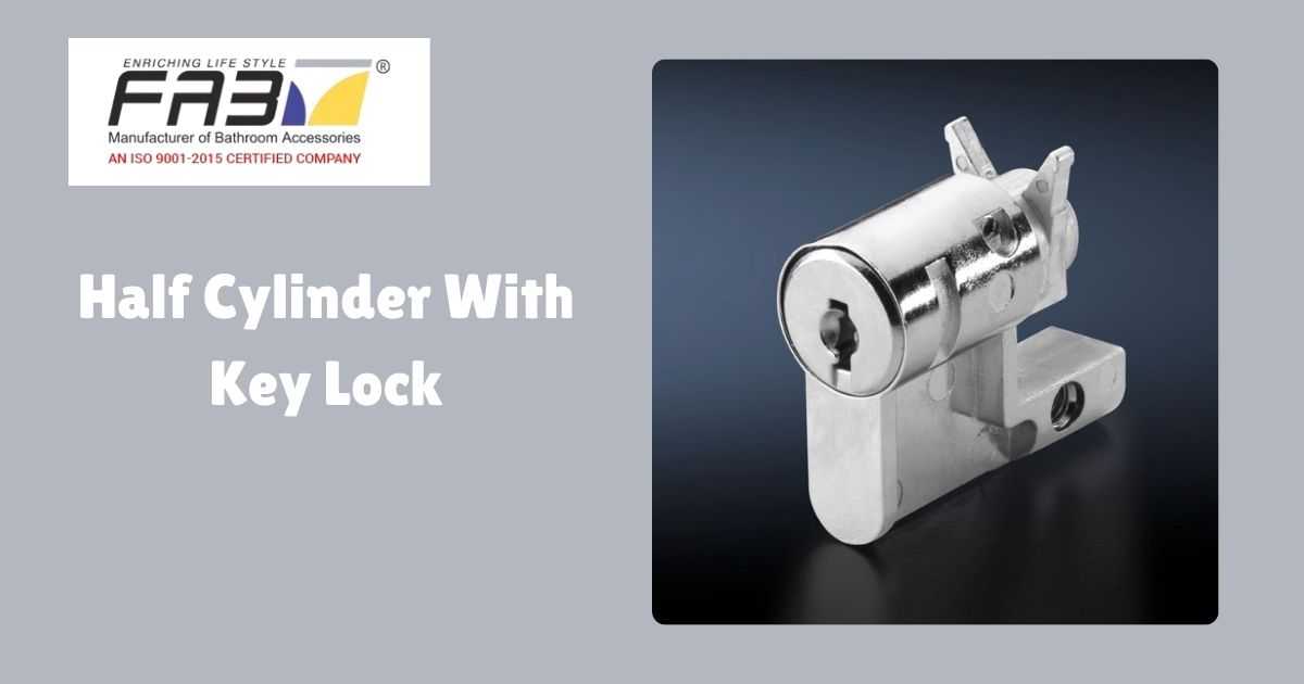 Revolutionizing Access Control: The Rise of the Half Cylinder With Key Lock
