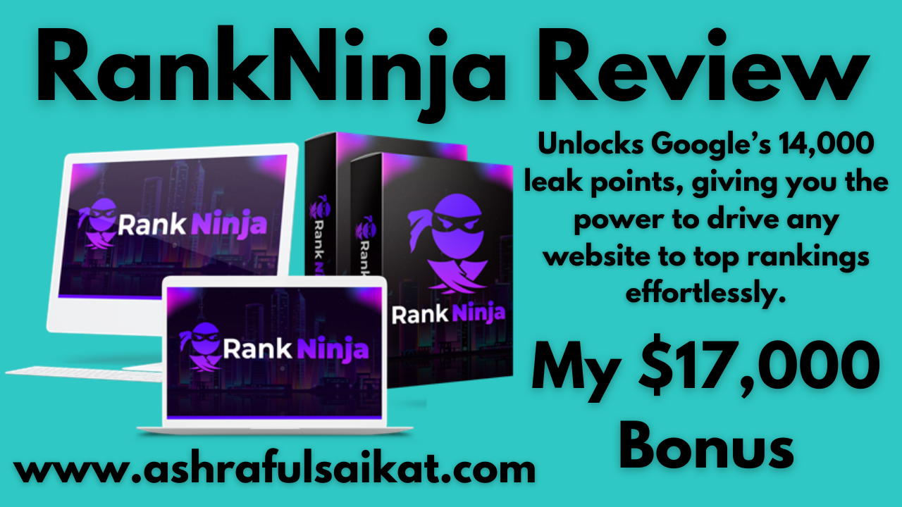 RankNinja Review - Rank Any Website Automatically (By Abhijit Saha)