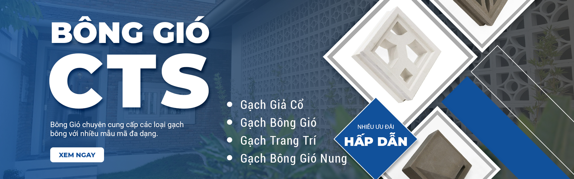 Gạch Bông Gió: Hơi thở truyền thống trong kiến trúc đương đại